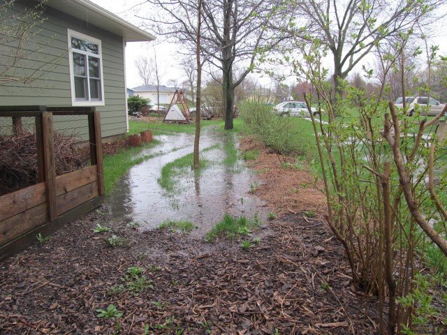 Berm by House